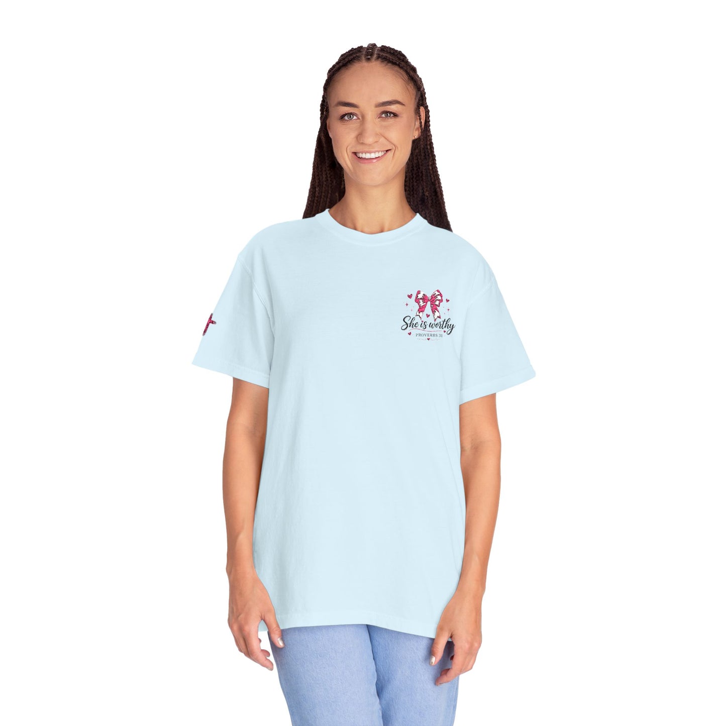 Butterfly Floral Graphic T-Shirt — 'Spread Your Wings' Chest Print