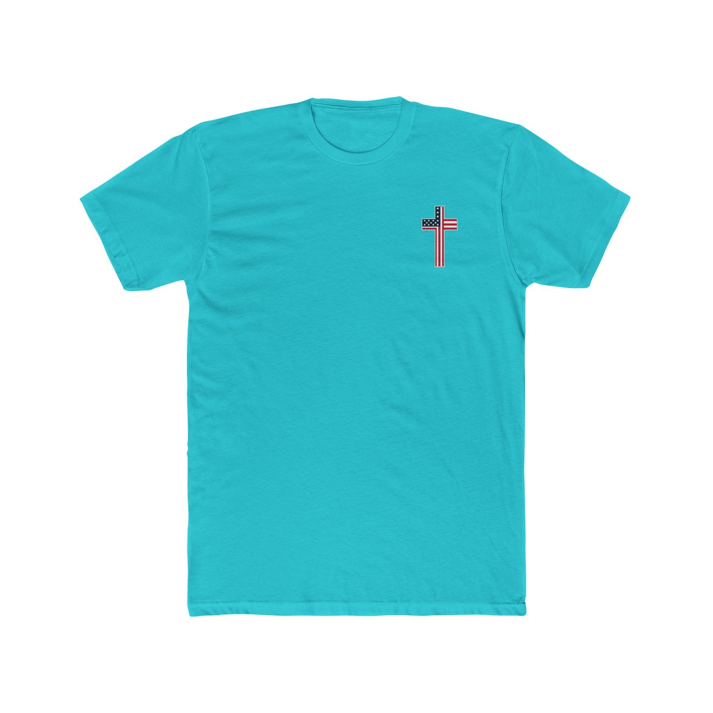 Holy Crab God Is Good T-Shirt — Christian Coastal Tee with Cross & Crab Design