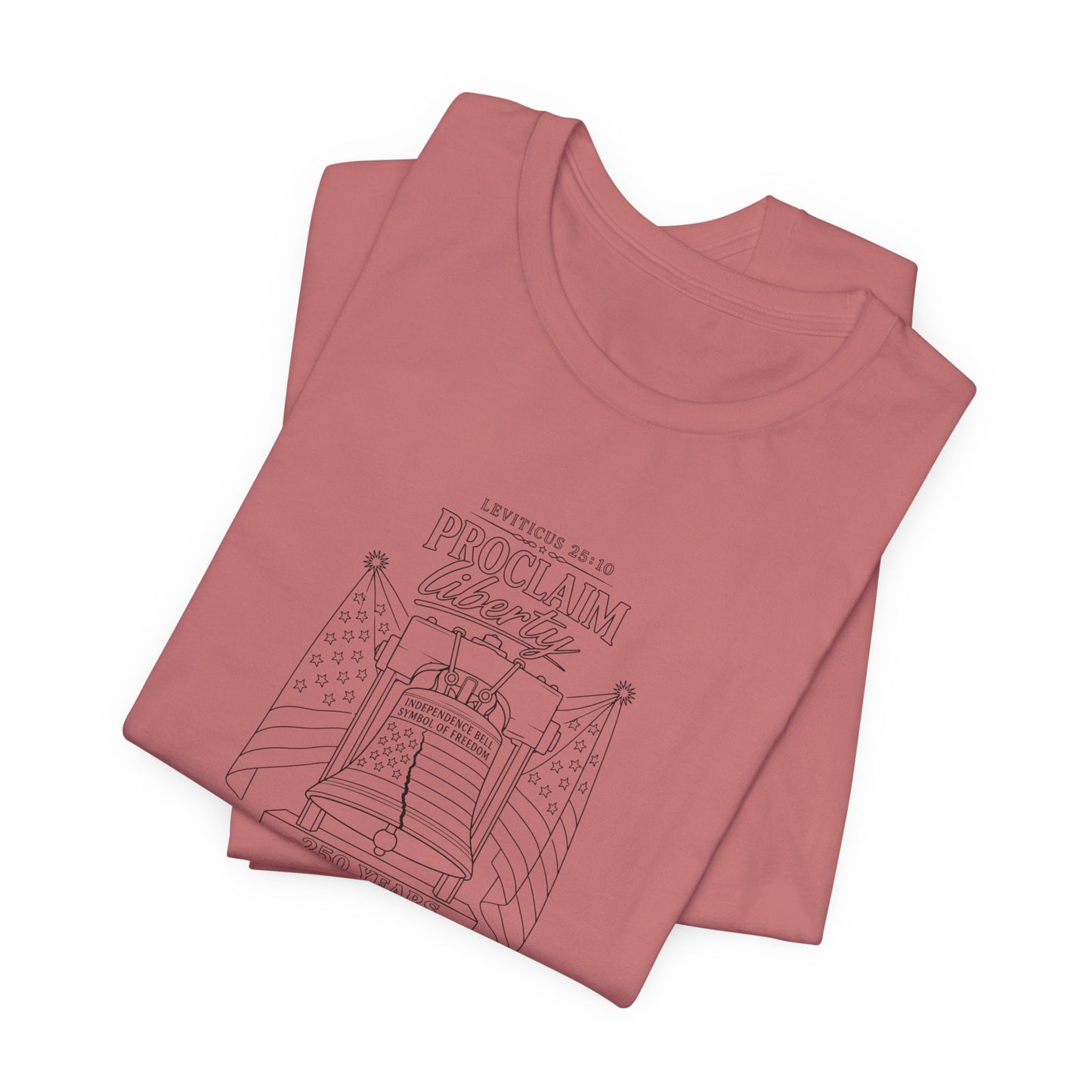 Leviticus 25:10 Tee – Minimalist Bible Verse Christian T-Shirt