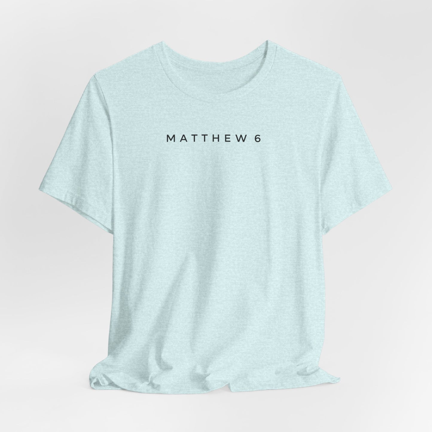 Matthew 6 Prayer Cross Tee — Our Father Lord's Prayer Christian T-Shirt