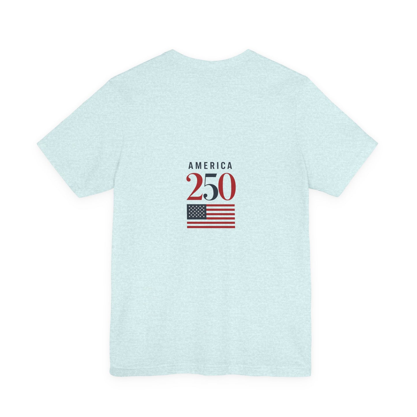 Stand for the Flag, Kneel for the Cross Tee — America 250 Patriotic T‑Shirt