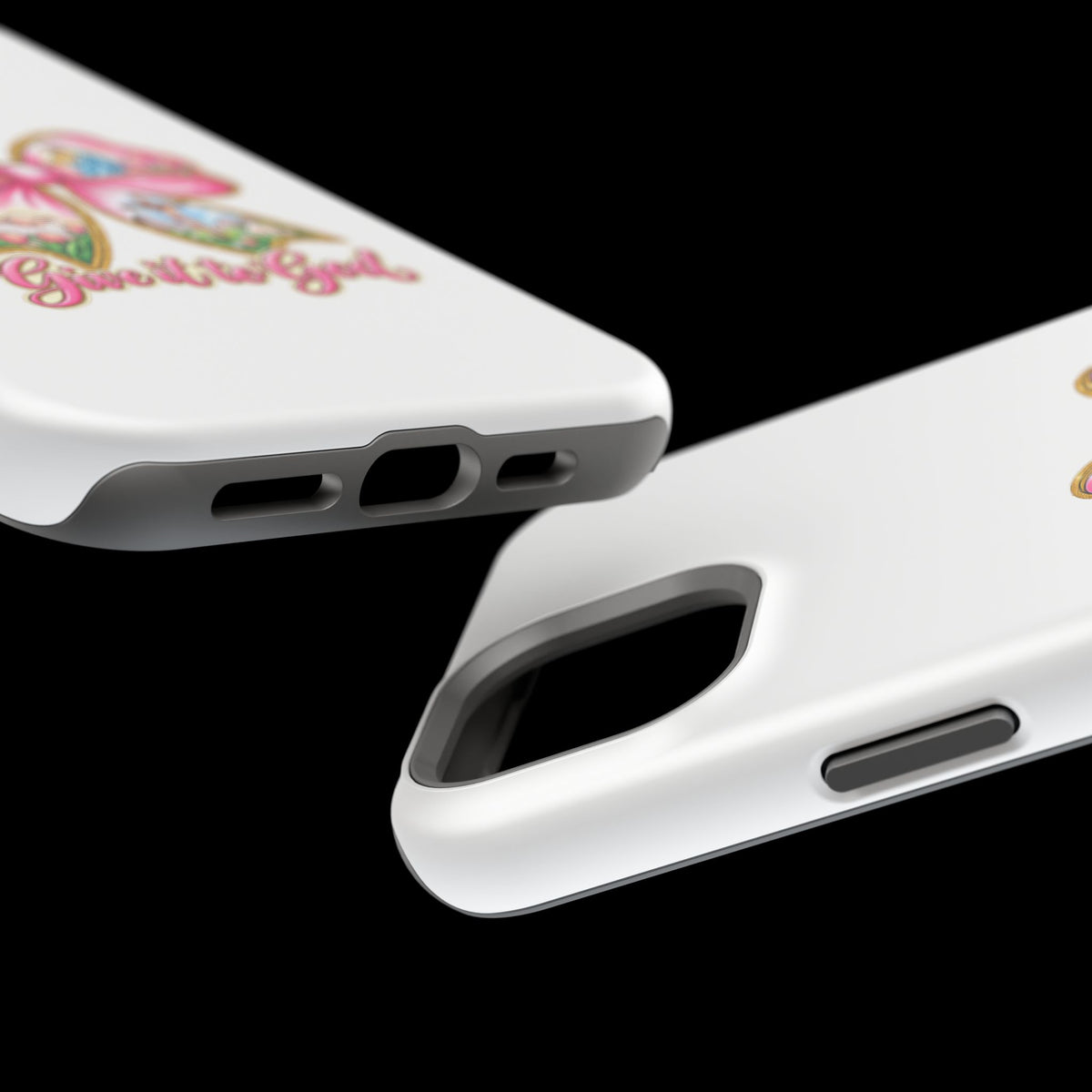 Give It to God Phone Case — Floral Bow Christian iPhone Cover