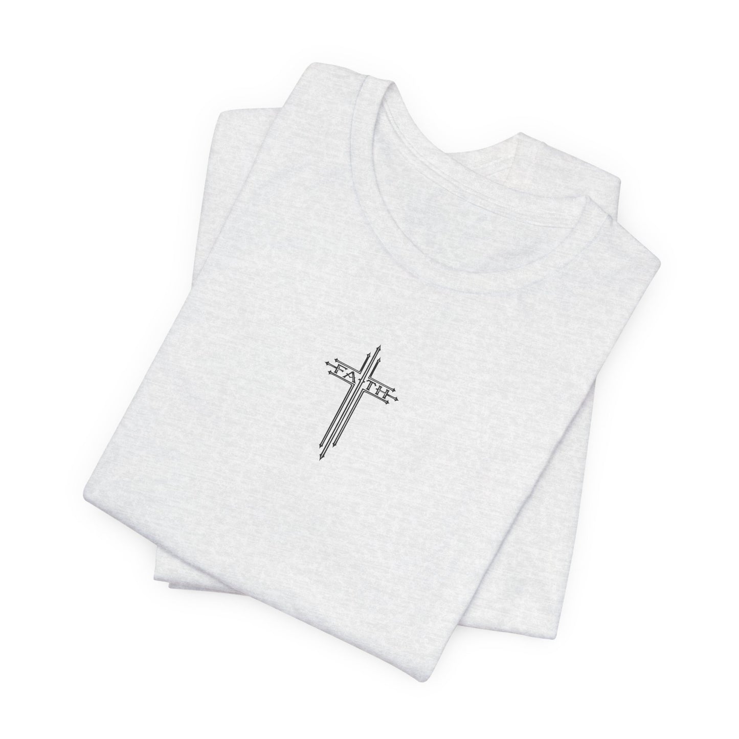 Faith Over Fear T-Shirt — Christian Cross Graphic Tee