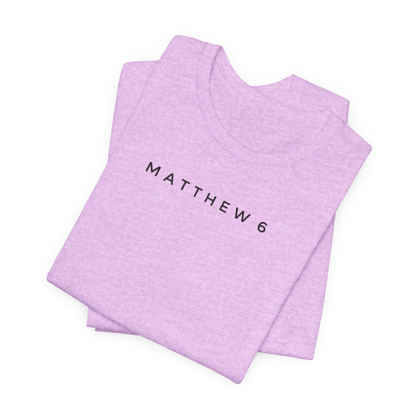 Matthew 6 Prayer Cross Tee — Our Father Lord's Prayer Christian T-Shirt