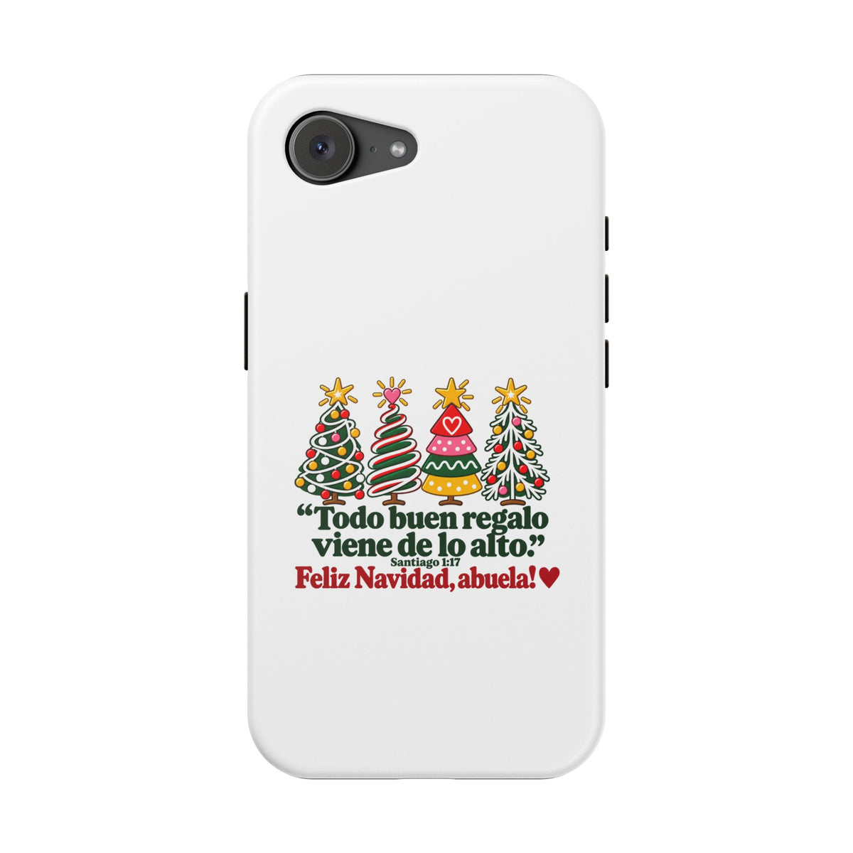 Christmas Grandma Phone Case — “Todo buen regalo viene de lo alto” Magnetic Impact-Resistant Case