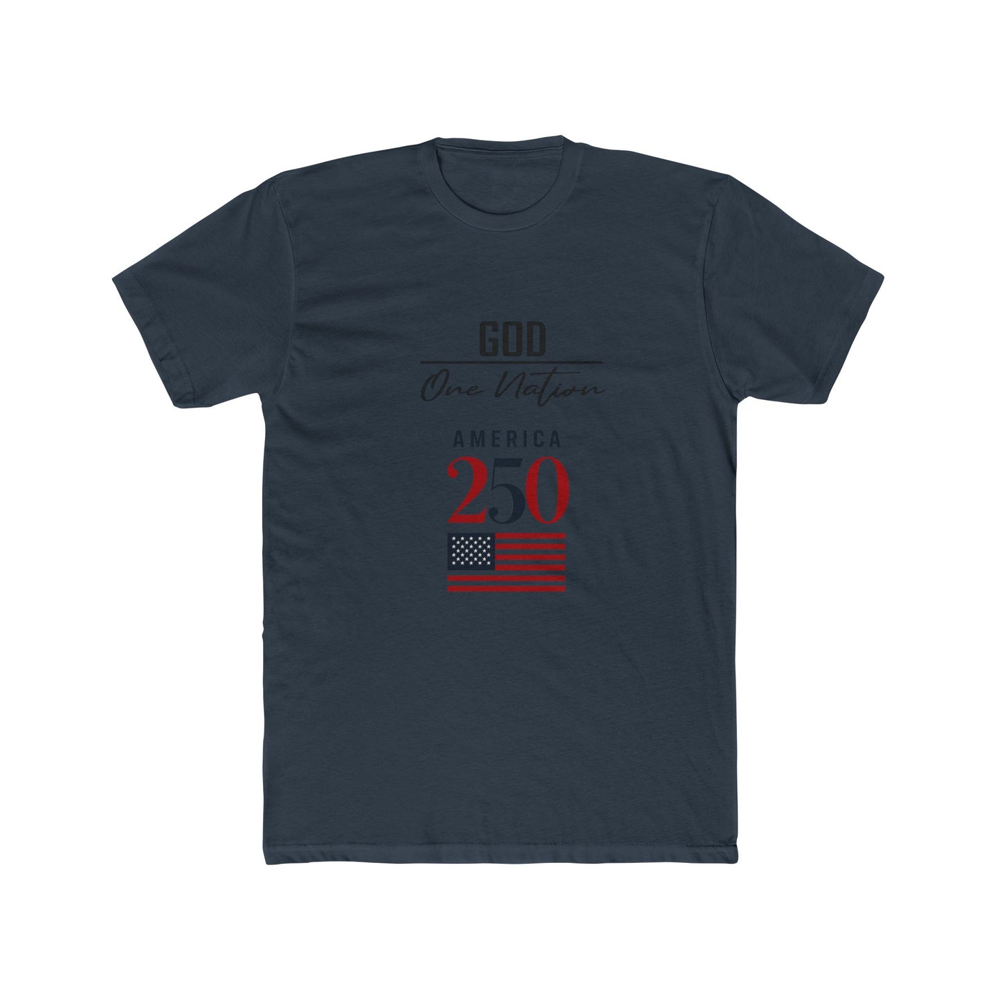 God One Nation - America 250 Patriotic Tee