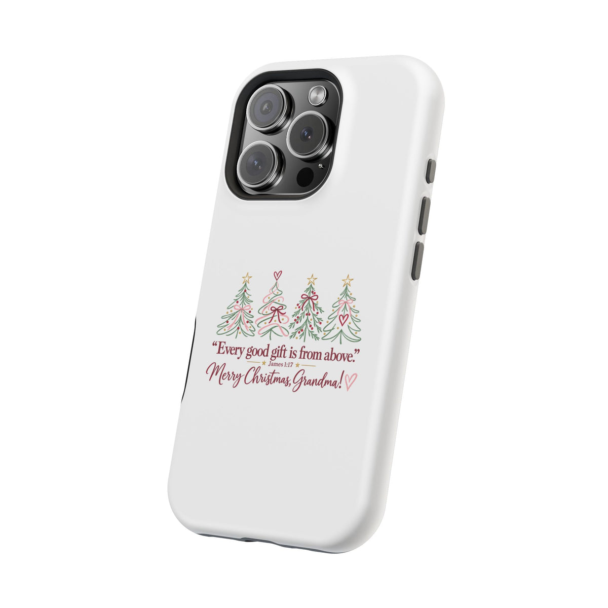 Christmas Grandma Phone Case — “Every good gift is from above” Magnetic Impact-Resistant Case
