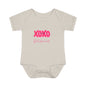 Baby Bodysuit "XOXO God's Favorite" — Cute Pink Valentine Infant Onesie