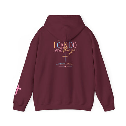 I Can Do All Things Christian Hoodie — Inspirational Faith Pullover