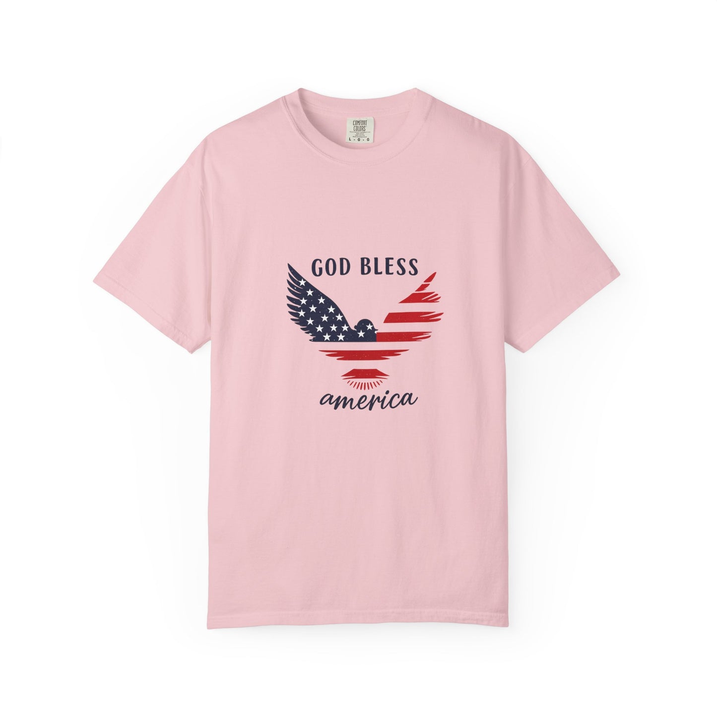 God Bless America Eagle T-Shirt — Patriotic USA Flag Tee