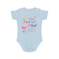Baby Short Sleeve Bodysuit — "Baby" Text Infant Onesie