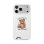 Phone Case — "Spend Quality Time with Jesus Today" Teddy Card Holder