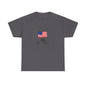 T-Shirt — American Flag "God Over Nation" Patriotic Faith Tee