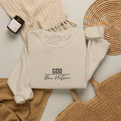 Noah-Inspired Father Sweatshirt – "Fathers Are Like Noah" Christian Crewneck