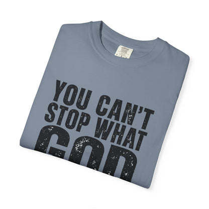 BIG FROST "You Can't Stop What God Got Planned" DOUBLE SIDED Print T Shirt