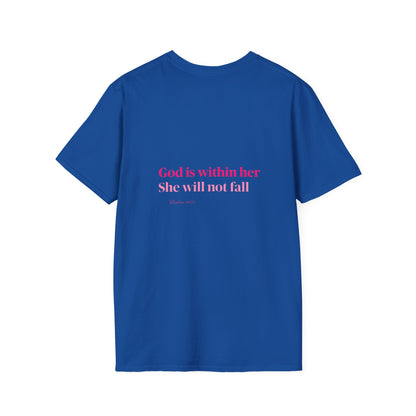 Christian Inspirational T-Shirt — “I am a child of God” Pink Scripture Tee