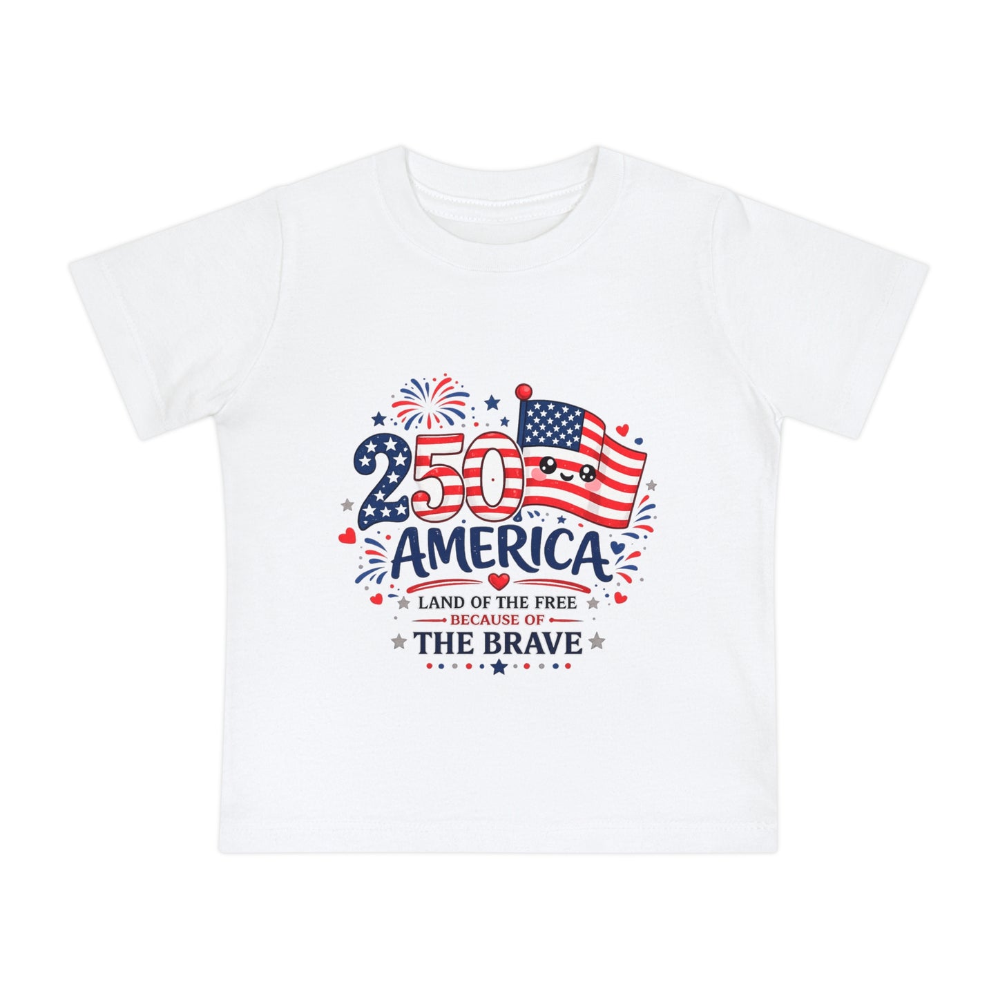 250 AMERICA Baby Short Sleeve T-Shirt