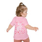 Baby T-Shirt — Pink "Child of God" Heart Alarm Design