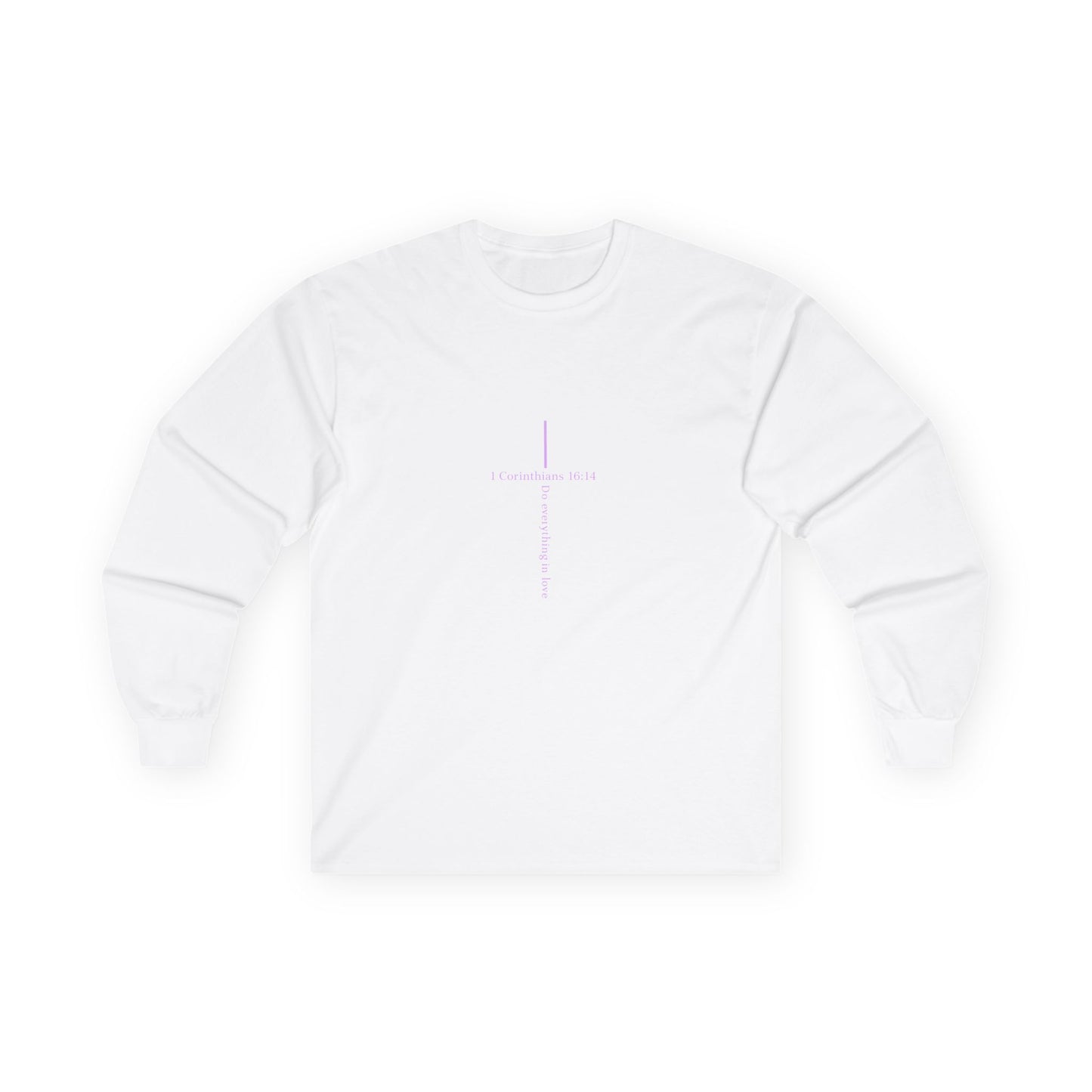 Inspirational Faith Long Sleeve Tee — "For I Know the Plans I Have for You"