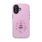 Pink Faith Phone Case — "God Is So Much Bigger Than..." Magnetic Impact-Resistant Case