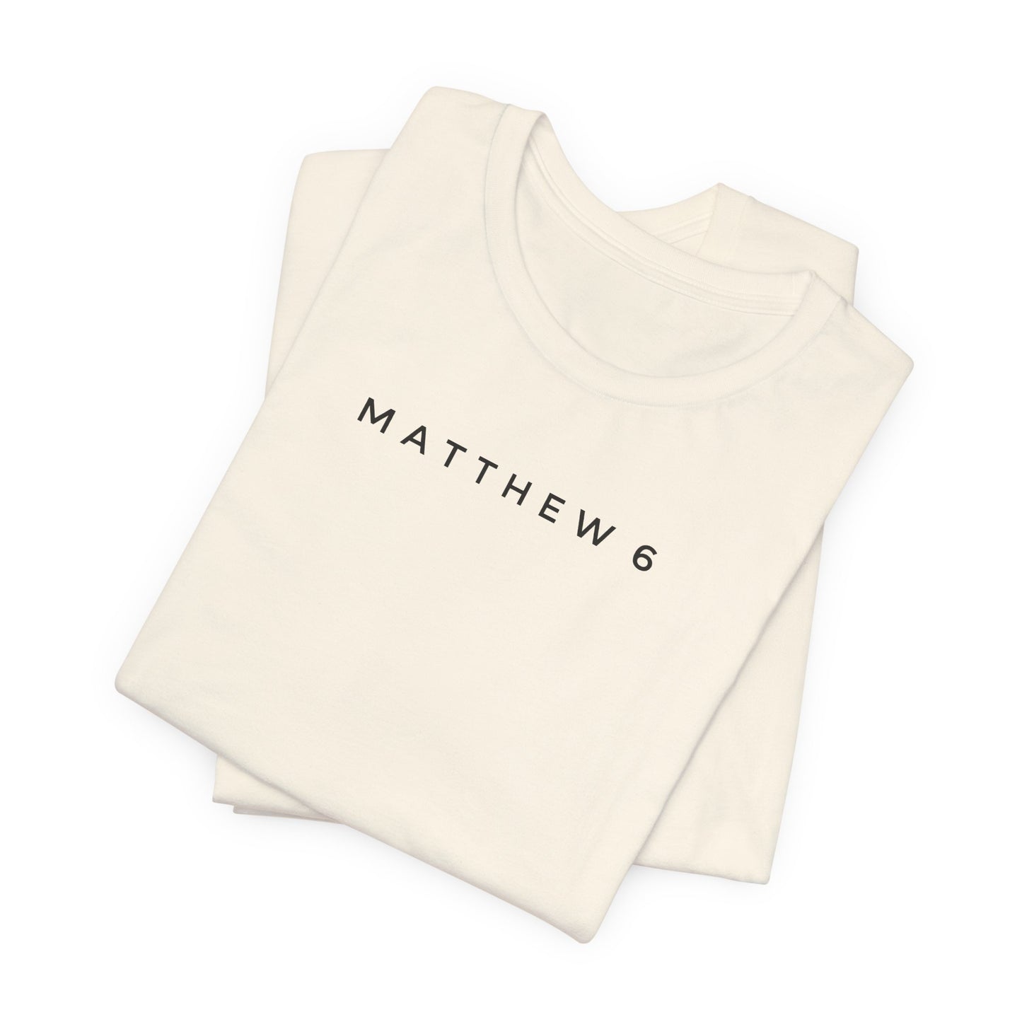 Matthew 6 Prayer Cross Tee — Our Father Lord's Prayer Christian T-Shirt