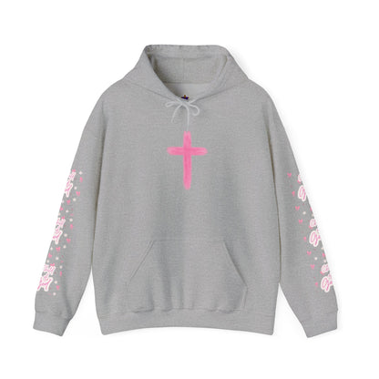 Christian Hoodie - 'AMEN' Inspirational Faith Pullover (Agree, Move, End, Never Doubt God)