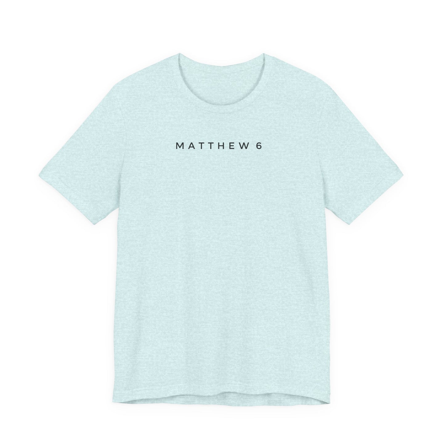 Matthew 6 Prayer Cross Tee — Our Father Lord's Prayer Christian T-Shirt