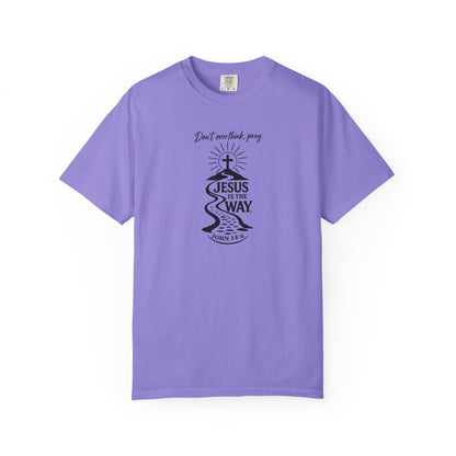 Jesus Is the Way T-Shirt — Christian Faith Graphic Tee (John 14:6)