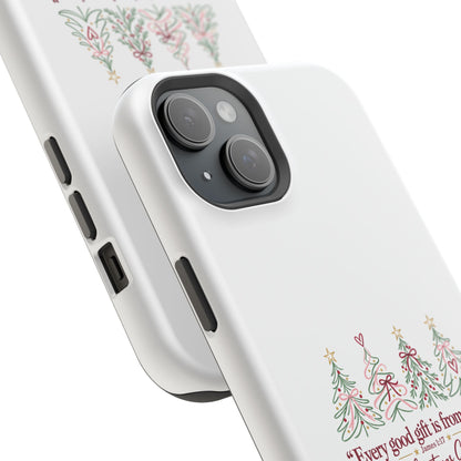 Christmas Grandma Phone Case — “Every good gift is from above” Magnetic Impact-Resistant Case