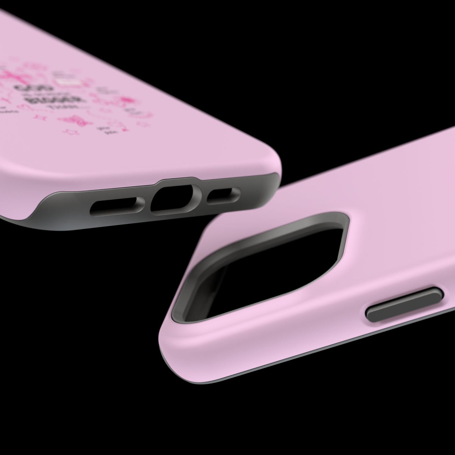 Pink Faith Phone Case — "God Is So Much Bigger Than..." Magnetic Impact-Resistant Case