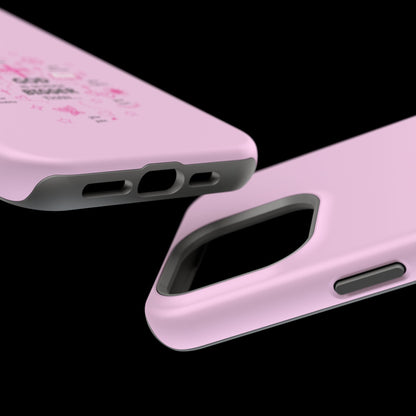 Pink Faith Phone Case — "God Is So Much Bigger Than..." Magnetic Impact-Resistant Case