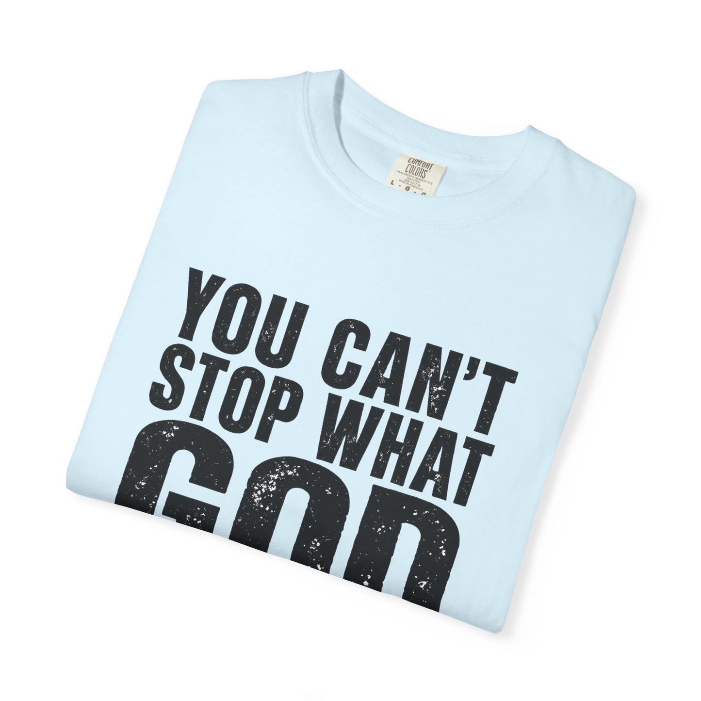 BIG FROST "You Can't Stop What God Got Planned" DOUBLE SIDED Print T Shirt