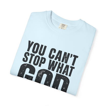 BIG FROST "You Can't Stop What God Got Planned" DOUBLE SIDED Print T Shirt