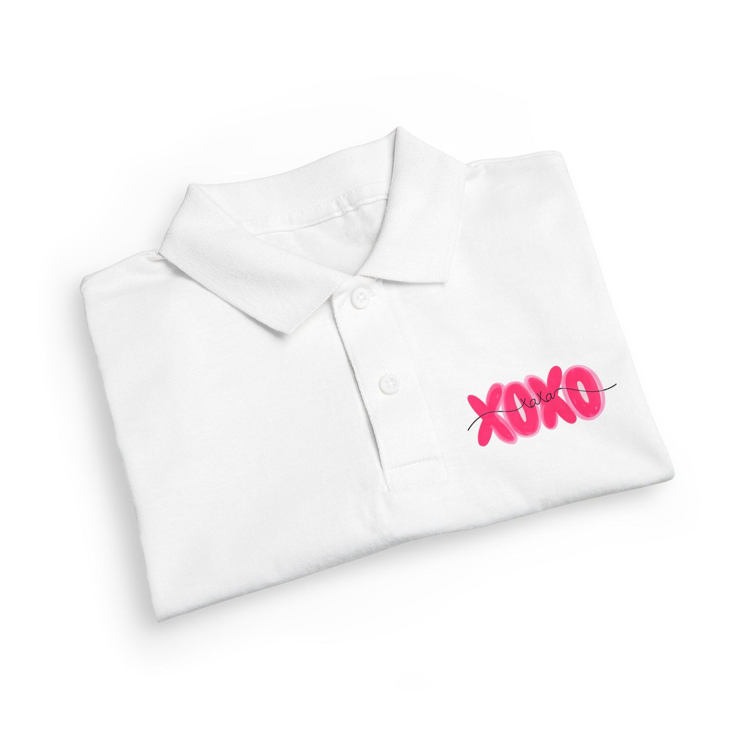Youth Polo — "I Am A Child of God" Flamingo Christian Kids Shirt