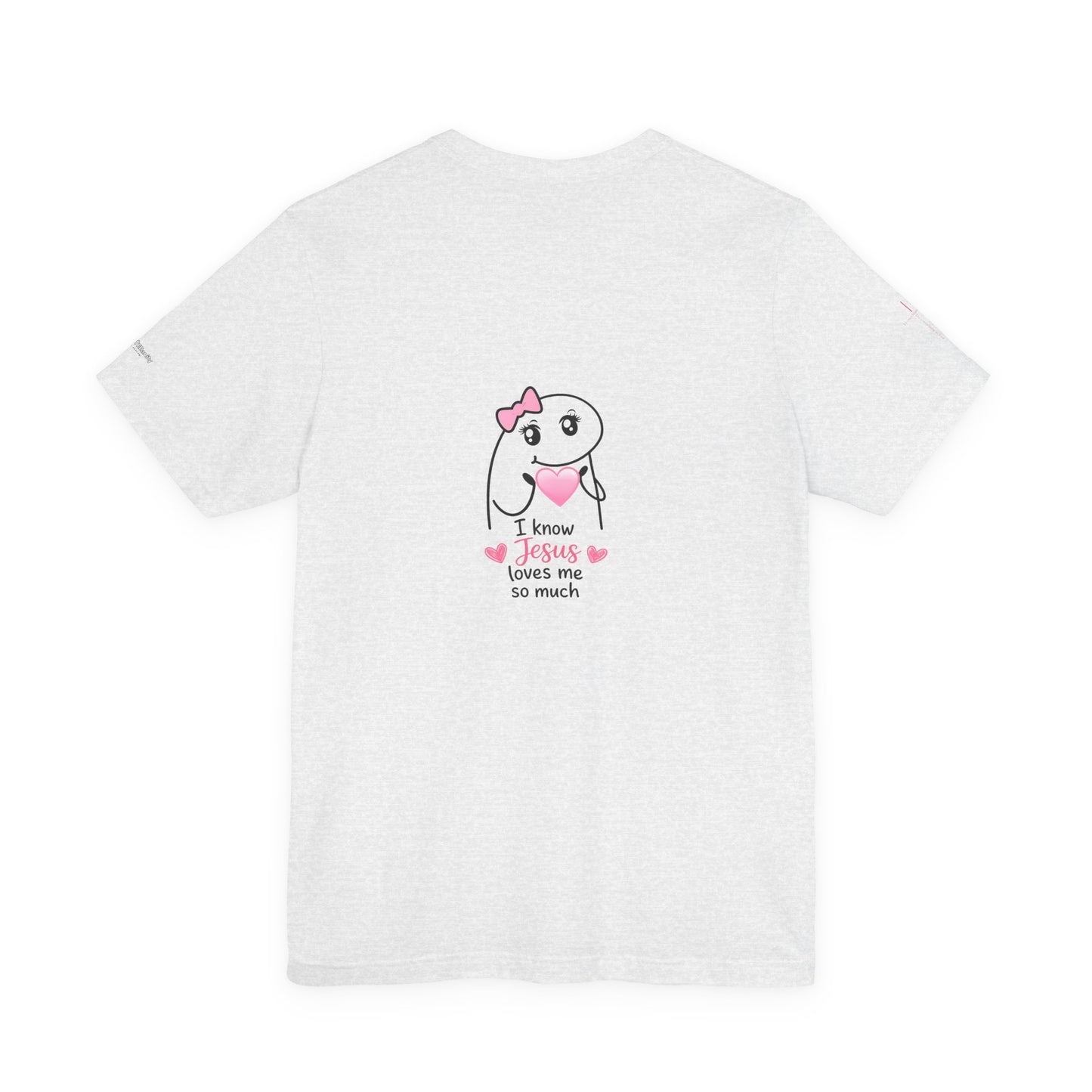 Christian Kids Tee — Cute Tooth Fairy Design with “I Know Jesus Loves Me So Much”