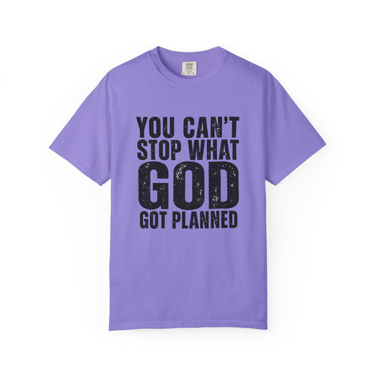 BIG FROST "You Can't Stop What God Got Planned" DOUBLE SIDED Print T Shirt