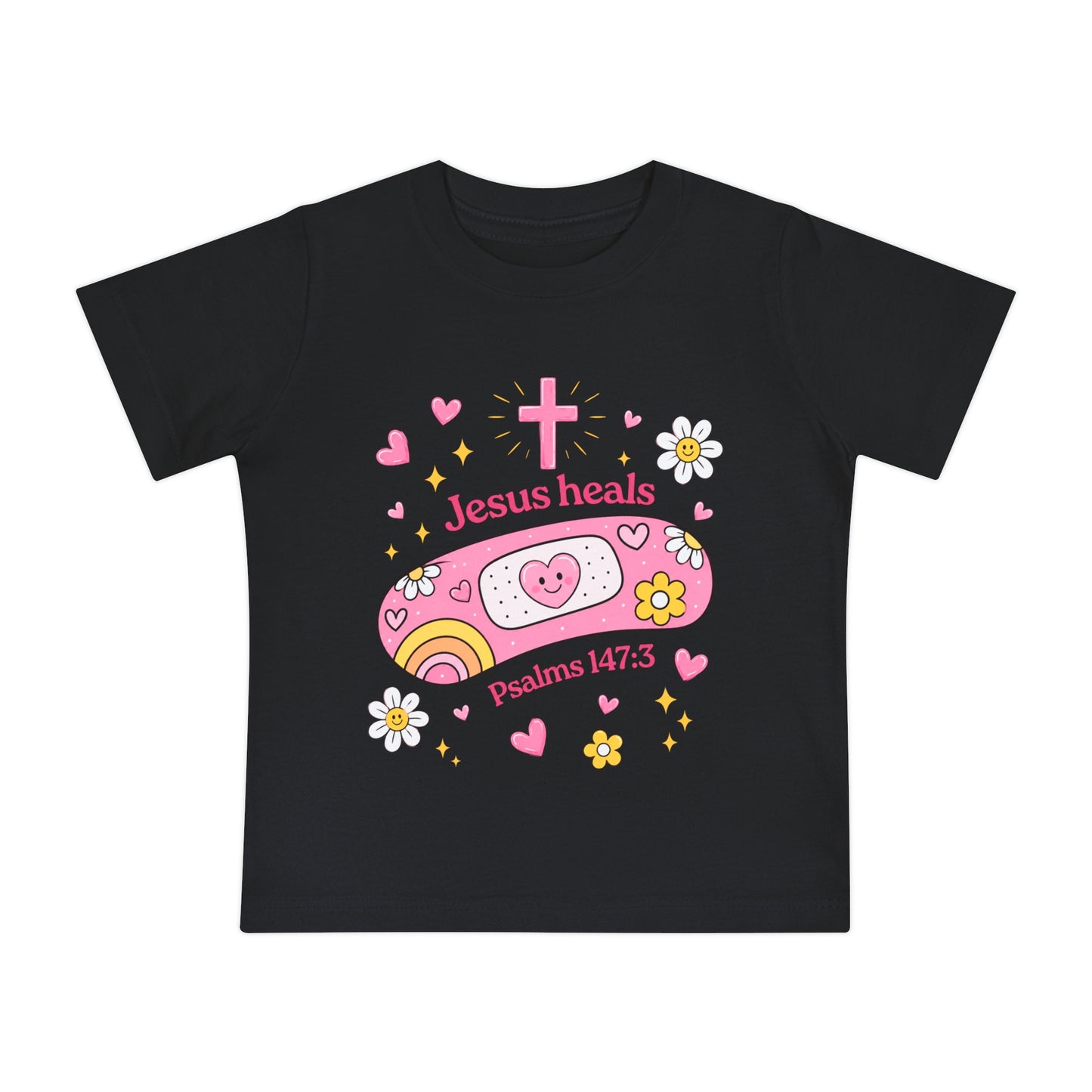 Baby T-Shirt "The Lord Is My Shepherd" Cute Sheep Christian Infant Tee