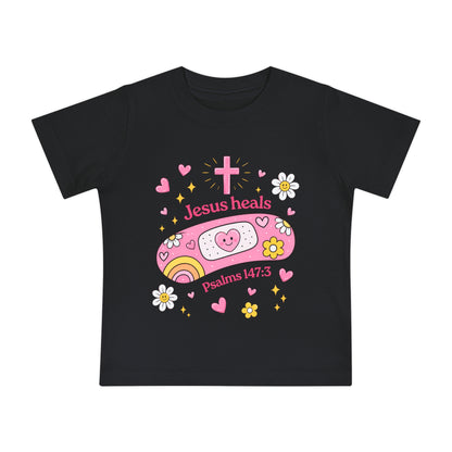 Baby T-Shirt "The Lord Is My Shepherd" Cute Sheep Christian Infant Tee