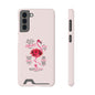 Flamingo 'Stand Out' Phone Card Case — Slim Wallet iPhone Case