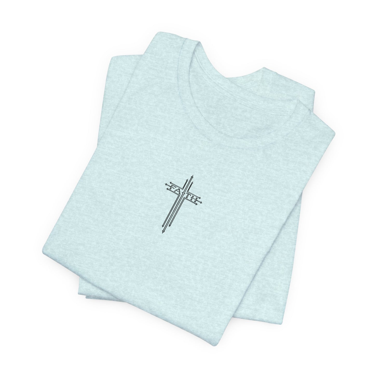 Faith Over Fear T-Shirt — Christian Cross Graphic Tee