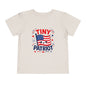 Tiny Patriot Toddler Tee – Cute American Flag 4th of July Shirt