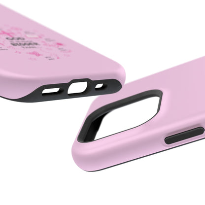 Pink Faith Phone Case — "God Is So Much Bigger Than..." Magnetic Impact-Resistant Case
