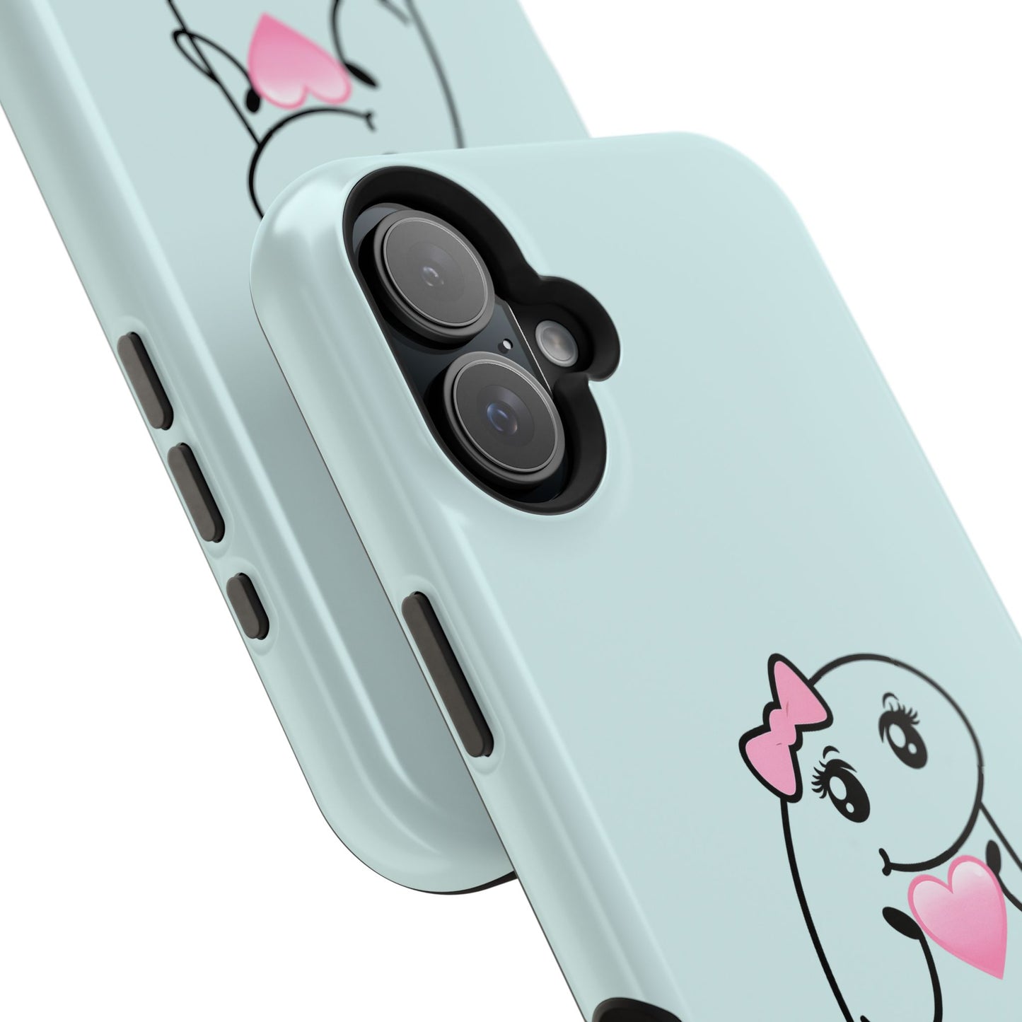 Christian Cute Heart Phone Case — "I Know Jesus Loves Me So Much" Magnetic Impact-Resistant Case
