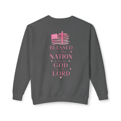 I Can Do All Things Crewneck Sweatshirt — Christian Faith & Patriotic Blessings Design