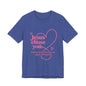 Jesus Chose You Heart Tee — Christian Faith Inspirational T-Shirt
