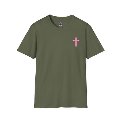 Christian T-Shirt – “Jesus Washed Away Our Sins” Cute Washing Machine Design