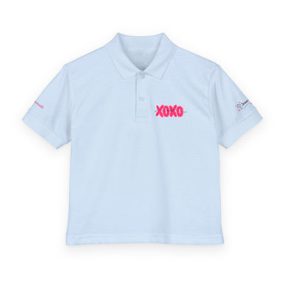 Youth Polo — "I Am A Child of God" Flamingo Christian Kids Shirt