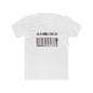 America Barcode Cross T-Shirt – "Jesus Paid It All" Christian Faith Tee