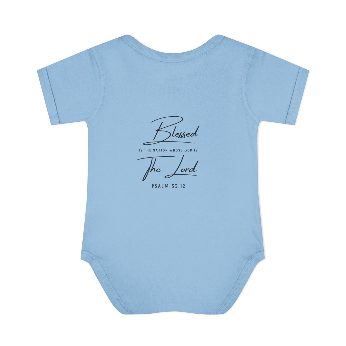 Baby Bodysuit – "My First 4th of July" Patriotic Infant Onesie