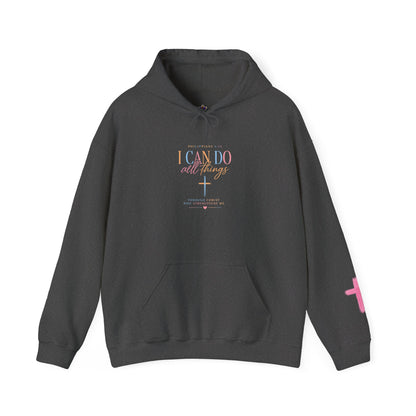 I Can Do All Things Christian Hoodie — Inspirational Faith Pullover